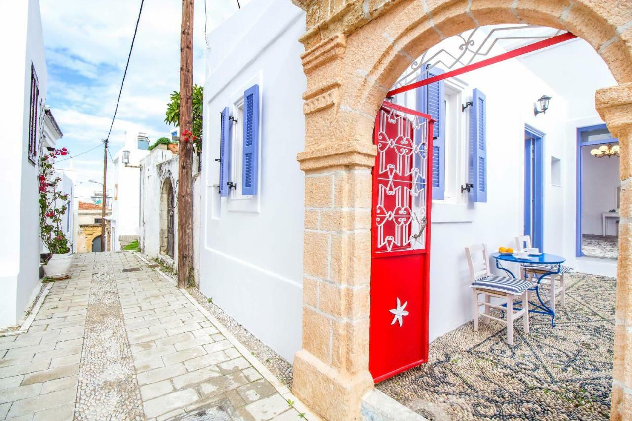 The Red Door In Koskinou Villa Koskinou  ภายนอก รูปภาพ