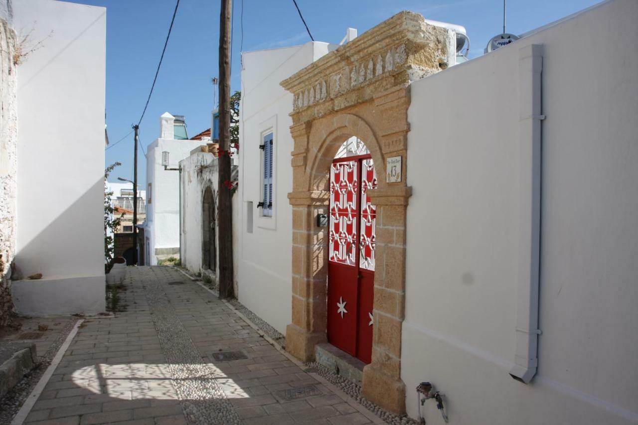 The Red Door In Koskinou Villa Koskinou  ภายนอก รูปภาพ